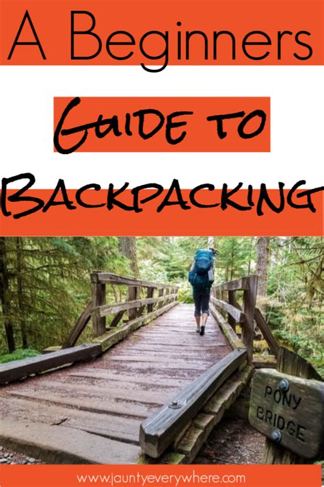 Backpacking tips for beginners – Artofit