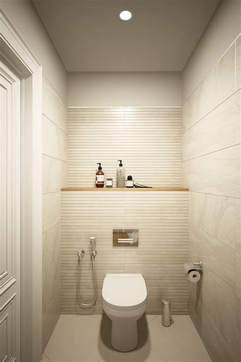 Бежевый туалет - 63 фото