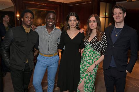 Were All Struggling A Bit Sex Education Cast Comically Pretended To Be Cool After The Show