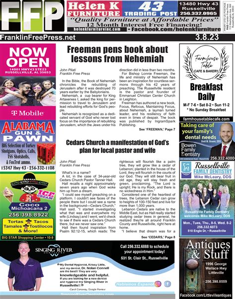 franklin free press obituaries 1