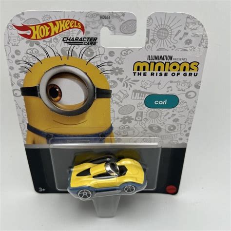 Hot Wheels Toys Carl Minions The Rise Of Gru Character Cars Hot Wheels Br Poshmark
