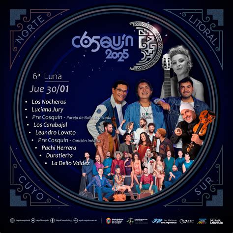Festival de Folklore Cosquín 2025: grilla de artistas día por día