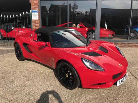Download Red Car Lotus Elise Wallpaper