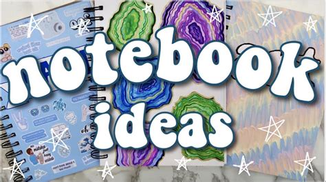 How To Decorate Your Notebooks Diy School Supplies 2019 Youtube