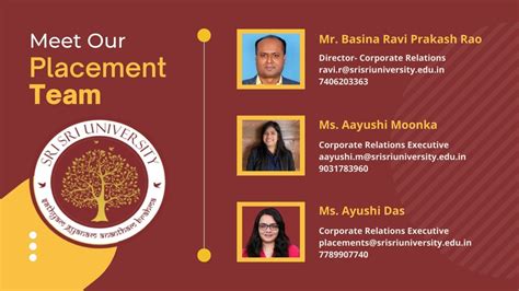 Placements - Sri Sri University