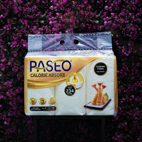 Jual Bekasi Tissue Paseo Calorie Absorb Kitchen Towel Roll