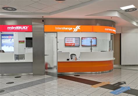 BUD Airport Terminal 2B Arrival Airside - Interchange FX Hungary