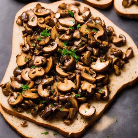 Buttered Wild Mushrooms On Toast Recipe