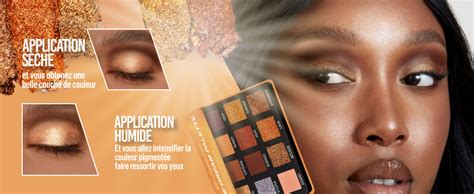 Fard Paupi Re Palette Maquillage Yeux Nude Bronze Or Cuivre Couleurs Shimmer Mat Ultra