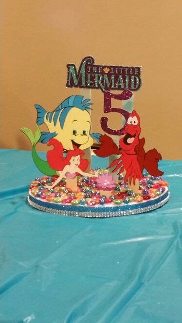 Little Mermaid Party Centerpiece Cumpleaños De Sirena Sirena Cumpleaños