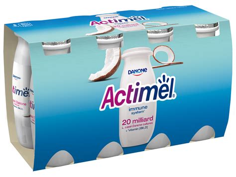 Actimel kokos 8 x 100 g od 130 Kč - Zbozi.cz