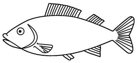 Desenho De Um Peixe - Desenho De Um Peixe Para Colorir - hilltopstory