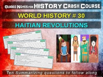 Crash Course World History GUIDED NOTES 30 HAITIAN REVOLUTIONS