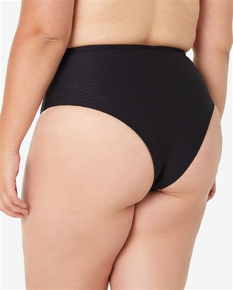 Riachuelo Calcinha Biqu Ni Hot Pant Plus Size Texturizado Microfibra Preto Dript By Riachuelo
