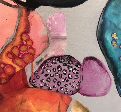 Large Modern Abstract Organic Wall Art Organic Shapes | Etsy