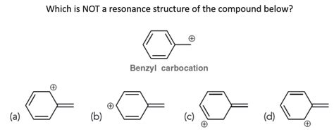solved     resonance structure   compound