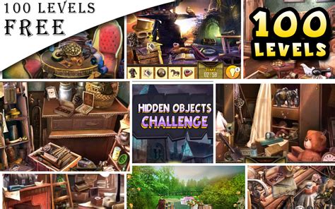 Hidden Object Game 100 Levels Of Hidden Object Challenges Amazon Es Appstore Para Android