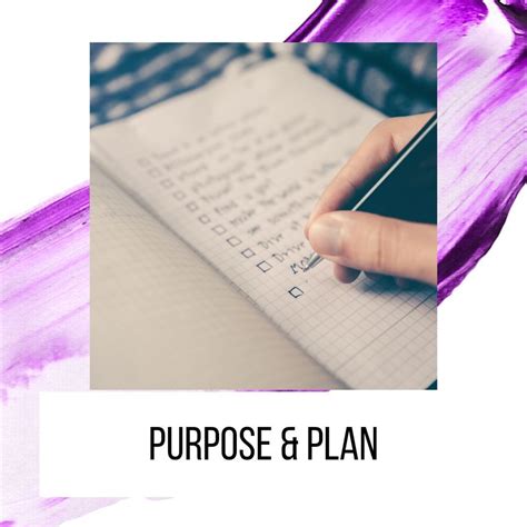 purpose plan