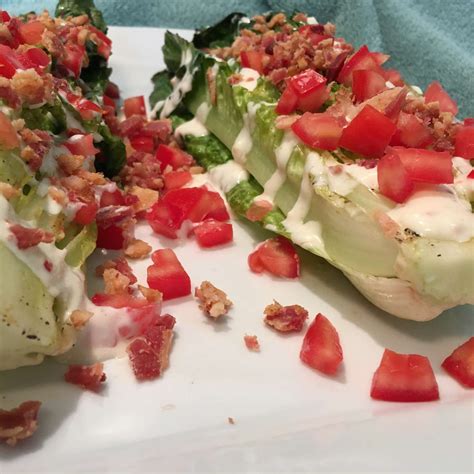 Grilled Romaine with Blue Cheese Recipe