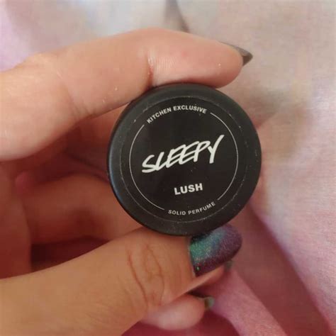 Lush Fresh Handmade Cosmetics Sleepy Solid Perfume Review Abillion