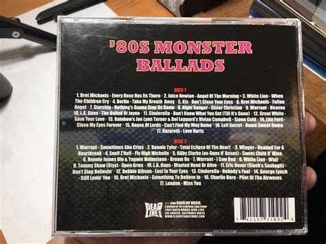 S Monster Ballads Cd Good Condition Ebay