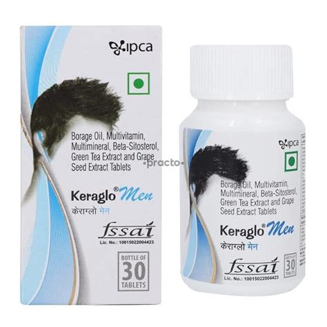 ipca keraglo men natural extract  tablets swadesii