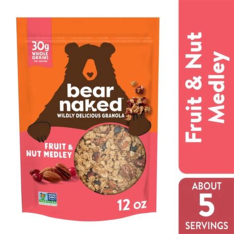 Bear Naked Granola Cereal Fruit And Nut Medley Smart Final