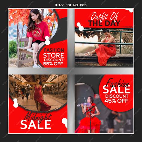 Premium Vector | Creative discount instagram post