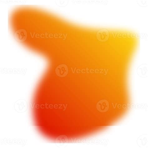 Blurred Gradient Blob Shape 11459158 Png