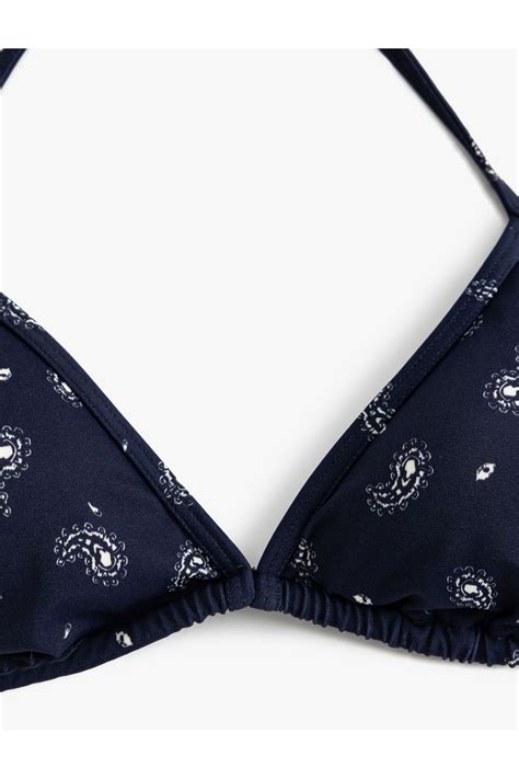 Koton Gen Bikini St Al Desenli Pedli Astarl Fiyat Yorumlar Trendyol