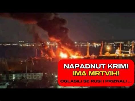 Napadnut Krim Ima Mrtvih Oglasili Se Rusi I Priznali Youtube