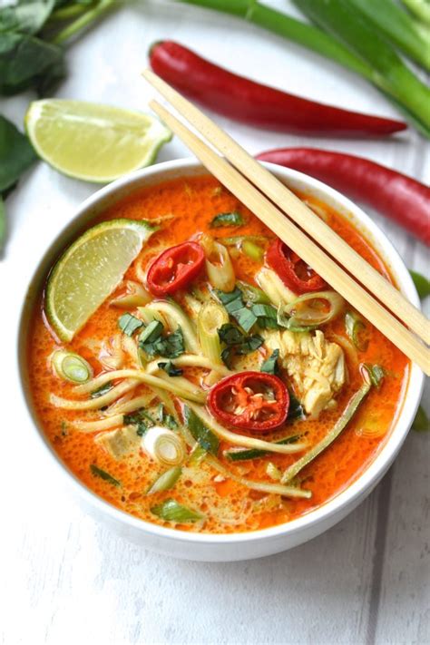 Thai Curry Noodle Soup Whole30 Paleo Every Last Bite