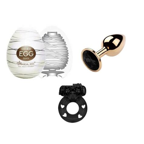 Kit Sex Shop Egg Masturbador Plug Anal Anel Peniano Vibro Shopee Brasil