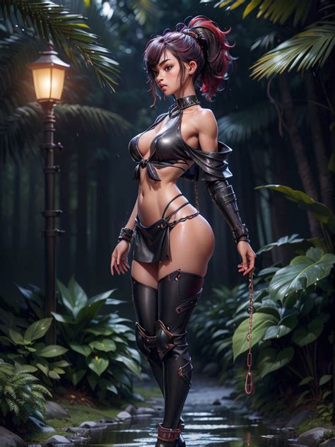 3d Fit Samurai AI Porn