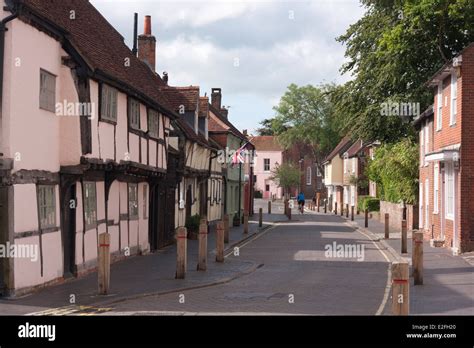 Titchfield Village Hampshire England Stock Photo 70413448 Alamy