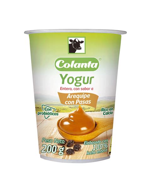 yogurt colanta arequipe vaso gr