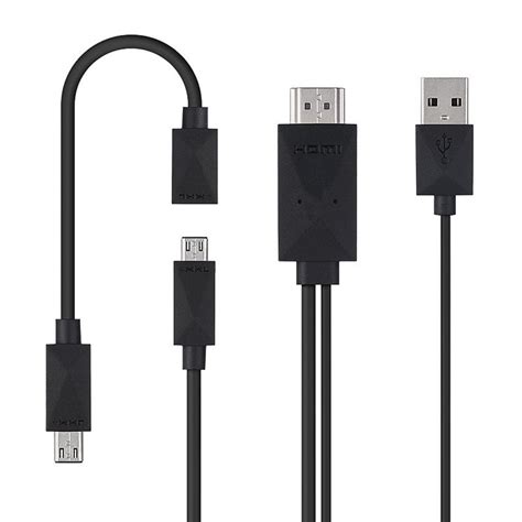 Amazon.com: Geekercity MHL Kit Universal MHL Micro USB to HDMI Cable 6. ...
