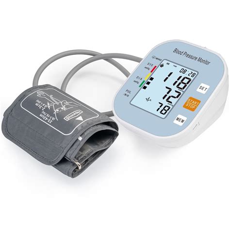 Blood Pressure Monitor, Automatic BP Machine with Large Backlit Display