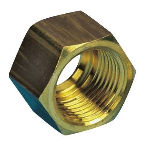 Ecrou Laiton Legris Métrique Femelle M12 - Femelle ( Prix pour Paquet