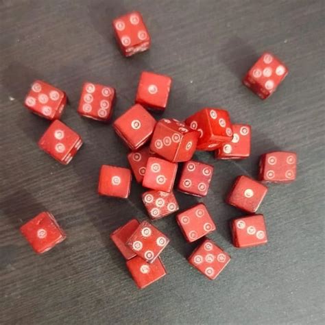 bone red dice mm  rs piece  ghaziabad id