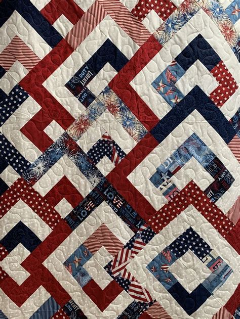 Quilt Of Valor KatyQuilts Patriotic Quilts Fiber Art Quilts Scrap