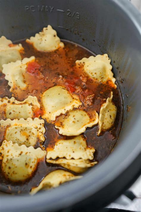 Instant Pot Ravioli Soup || Vegan Option Included - A Lily Love Affair