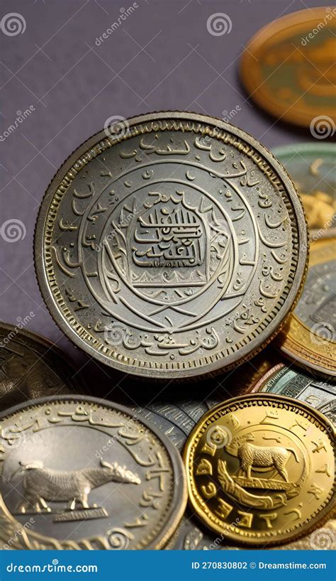 Arabic Currency Coins Art Stock Photo | CartoonDealer.com #270830802