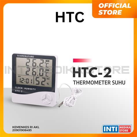 Jual HTC Thermometer Hygrometer HTC 2 Alat Pengukur Temperatur