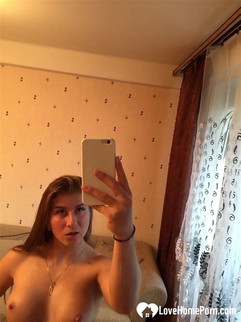 Busty Babe Displays Her Amazing Thick Thighs At HomeMoviesTube