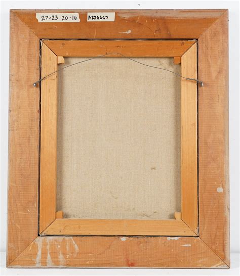 Unknown American School Signed Trompe L Oeil Nude Woman Portrait Oil Painting For Sale At StDibs