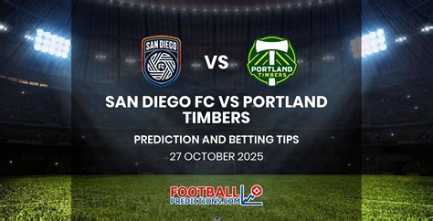 Estatísticas De Portland Timbers X San Diego Football Club - San Diego FC vs Portland Timbers Prediction & Betting Tips | 27/10/2025 ...