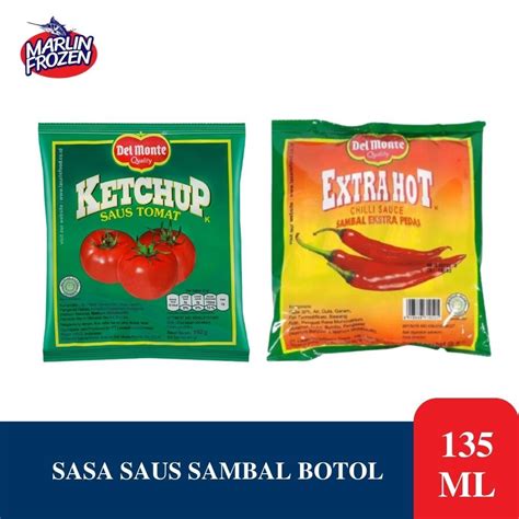 Jual DELMONTE SAUCE EXTRA HOT CHILI SACHET GR DELMONTE SAUS SAUCE TOMAT X SACHET