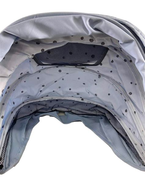 Mockingbird Non Extendable Canopy With Sun Shade Sky Watercolor Drop