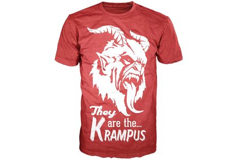 Krampus T Shirt Holiday Apparel From The Chardon Polka Band